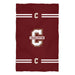 Charleston Cougars COC Vive La Fete Game Day Absorvent Premium Maroon Beach Bath Towel 51 x 32" Logo and Stripes" - Vive La Fête - Online Apparel Store