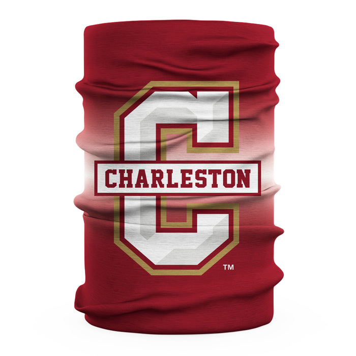 Charleston Cougars COC Neck Gaiter Degrade Red and White - Vive La Fête - Online Apparel Store