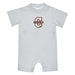 Charleston Cougars COC Embroidered White Knit Short Sleeve Boys Romper