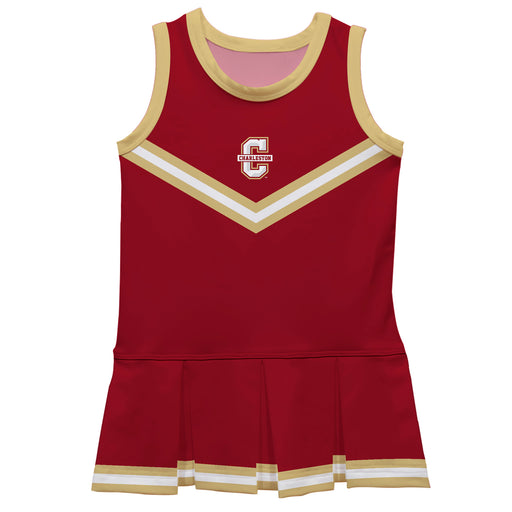 Charleston Cougars COC Vive La Fete Game Day Blue Sleeveless Cheerleader Dress