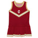 Charleston Cougars COC Vive La Fete Game Day Blue Sleeveless Cheerleader Dress