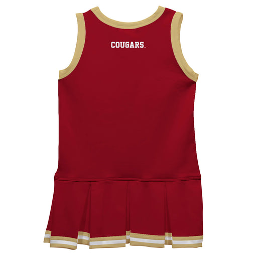 Charleston Cougars COC Vive La Fete Game Day Blue Sleeveless Cheerleader Dress - Vive La Fête - Online Apparel Store