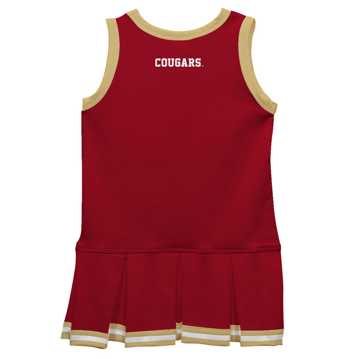 Charleston Cougars COC Vive La Fete Game Day Blue Sleeveless Cheerleader Dress - Vive La Fête - Online Apparel Store