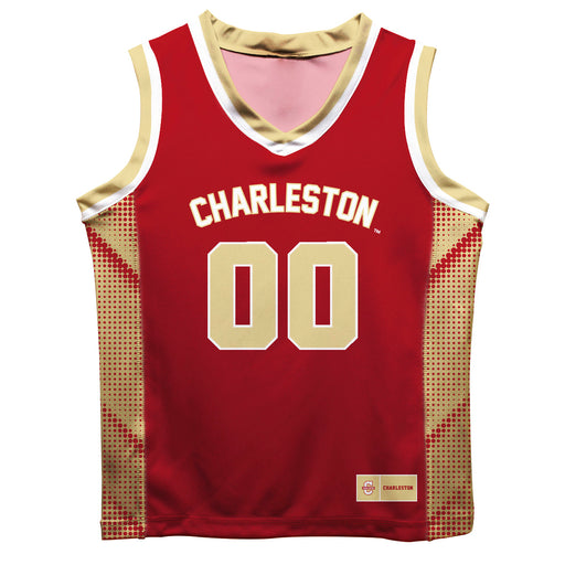 Charleston Cougars COC Vive La Fete Game Day Maroon Boys Fashion Basketball Top