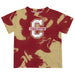 Charleston Cougars COC Vive La Fete Marble Boys Game Day Maroon Short Sleeve Tee