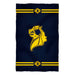 Central Oklahoma Bronchos Vive La Fete Game Day Absorvent Premium Navy Beach Bath Towel 51 x 32" Mascot and Stripes" - Vive La Fête - Online Apparel Store
