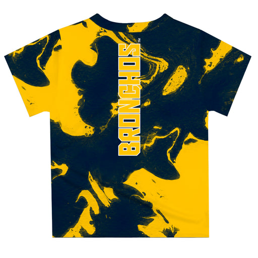 University of Central Oklahoma Bronchos Vive La Fete Marble Boys Game Day Blue Short Sleeve Tee - Vive La Fête - Online Apparel Store