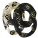 Colorado Buffaloes Vive La Fete All Over Logo Game Day Collegiate Women Set of 2 Light Weight Ultra Soft Infinity Scarfs
