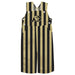 Colorado Buffaloes CU Vive La Fete Gold Black Stripes Logo Boys Overall Team Bibs