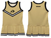 Colorado Buffaloes CU Vive La Fete Game Day Gold Sleeveless Cheerleader Dress - Vive La Fête - Online Apparel Store