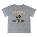 Colorado Buffaloes CU Vive La Fete Boys Game Day V3 Heather Gray Short Sleeve Tee Shirt
