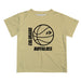 Colorado Buffaloes CU Vive La Fete Basketball V1 Gold Short Sleeve Tee Shirt