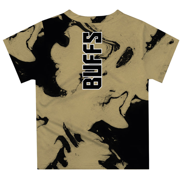 Colorado Buffaloes CU Vive La Fete Marble Boys Game Day Gold Short Sleeve Tee - Vive La Fête - Online Apparel Store