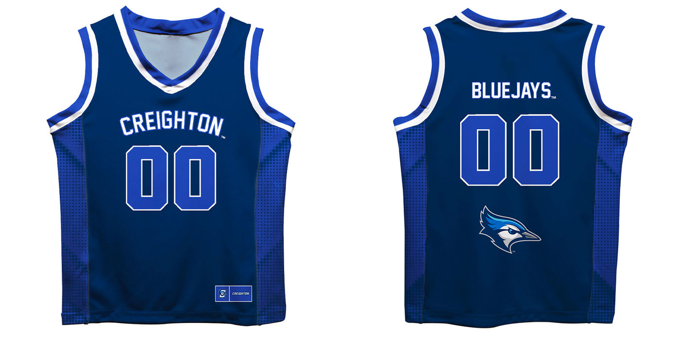 Creighton University Bluejays Vive La Fete Game Day Blue Boys Fashion Basketball Top - Vive La Fête - Online Apparel Store