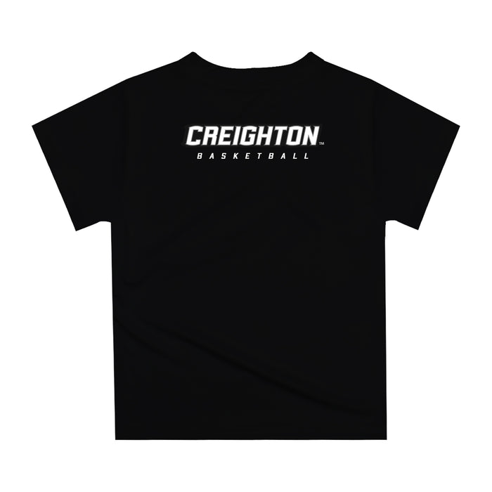 Creighton Bluejays Original Dripping Basketball Blue T-Shirt by Vive La Fete - Vive La Fête - Online Apparel Store