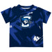 Creighton University Bluejays Vive La Fete Boys Game Day Blue Short Sleeve Tee Paint Brush