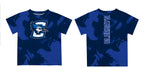 Creighton University Bluejays Vive La Fete Marble Boys Game Day Blue Short Sleeve Tee - Vive La Fête - Online Apparel Store