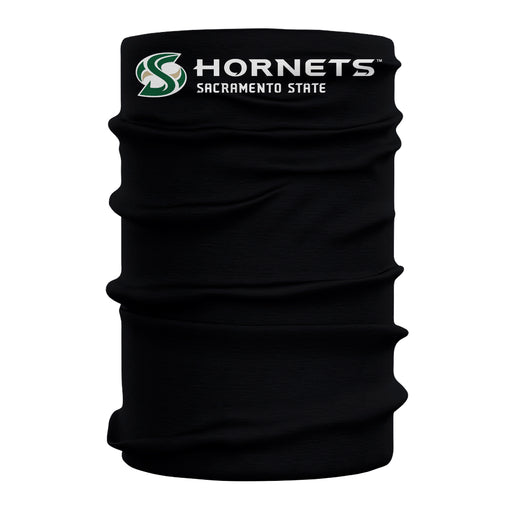 Sacramento State Hornets Vive La Fete Black Game Day Collegiate Logo Face Cover Soft 4 Way Stretch Neck Gaiter - Vive La Fête - Online Apparel Store