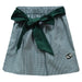 Sacramento State Hornets Embroidered Hunter Green Gingham Skirt With Sash