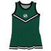 Sacramento State Hornets Vive La Fete Game Day Green Sleeveless Cheerleader Dress