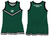Sacramento State Hornets Vive La Fete Game Day Green Sleeveless Cheerleader Dress - Vive La Fête - Online Apparel Store