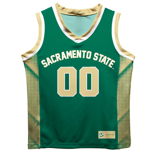 Sacramento State Hornets Vive La Fete Game Day Green Boys Fashion Basketball Top