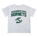 Sacramento State Hornets Vive La Fete Boys Game Day V2 White Short Sleeve Tee Shirt