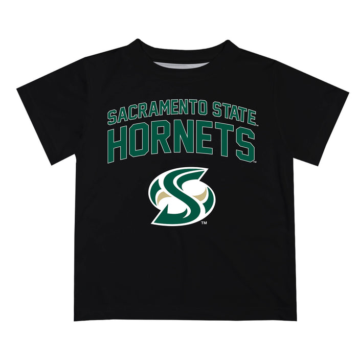 Sacramento State Hornets Vive La Fete Boys Game Day V2 Black Short Sleeve Tee Shirt