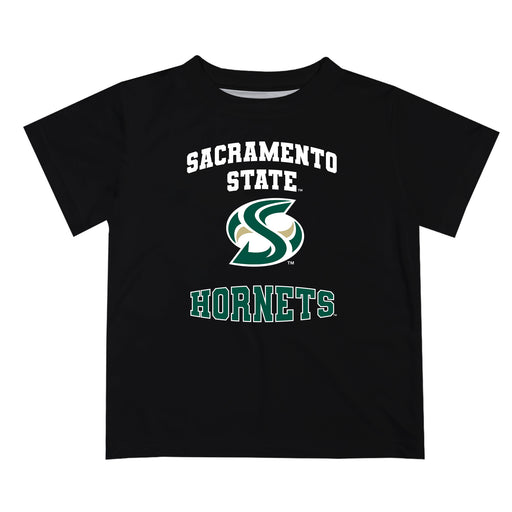 Sacramento State Hornets Vive La Fete Boys Game Day V3 Black Short Sleeve Tee Shirt