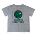 Sacramento State Hornets Vive La Fete Basketball V1 Gray Short Sleeve Tee Shirt