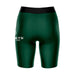 Sacramento State Hornets Vive La Fete Game Day Logo on Thigh and Waistband Green and Black Women Bike Short 9 Inseam" - Vive La Fête - Online Apparel Store