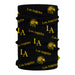 Cal State LA Golden Eagles Vive La Fete All Over Logo Game Day  Collegiate Face Cover Soft 4-Way Stretch Neck Gaiter - Vive La Fête - Online Apparel Store