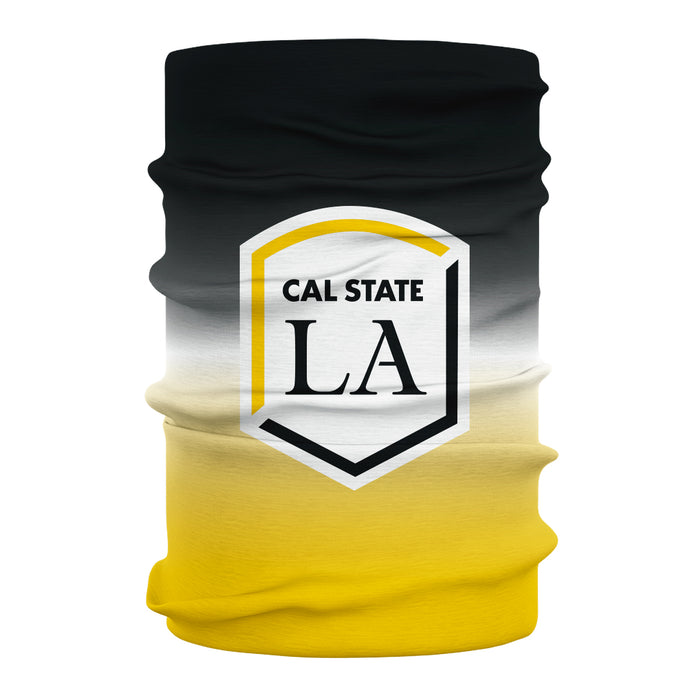 Cal State LA Golden Eagles Vive La Fete Degrade Logo Game Day Collegiate Face Cover Soft 4-Way Stretch Neck Gaiter - Vive La Fête - Online Apparel Store