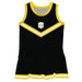 Cal State Los Angeles Golden Eagles Vive La Fete Game Day Black Sleeveless Cheerleader Dress