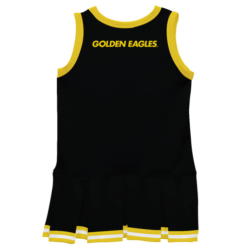 Cal State Los Angeles Golden Eagles Vive La Fete Game Day Black Sleeveless Cheerleader Dress - Vive La Fête - Online Apparel Store