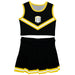 Cal State Los Angeles Golden Eagles Vive La Fete Game Day Black Sleeveless Cheerleader Set