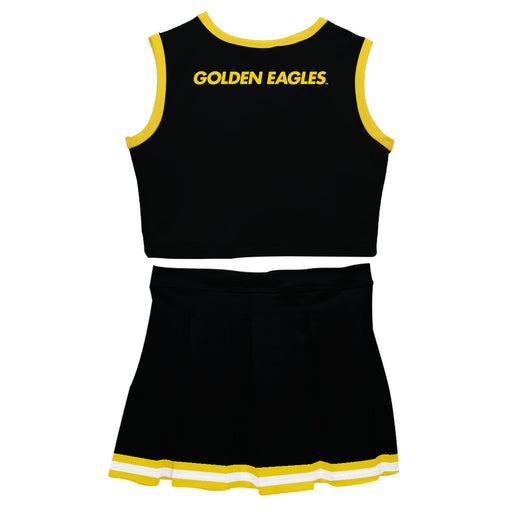 Cal State Los Angeles Golden Eagles Vive La Fete Game Day Black Sleeveless Cheerleader Set - Vive La Fête - Online Apparel Store