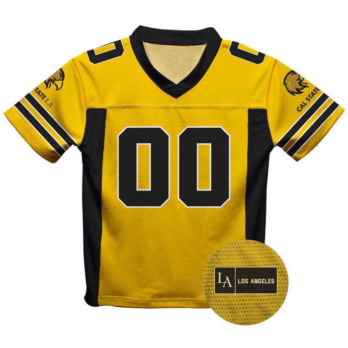 Cal State Los Angeles Golden Eagles Vive La Fete Game Day Gold Boys Fashion Football T-Shirt - Vive La Fête - Online Apparel Store