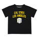 Cal State LA Golden Eagles Vive La Fete Boys Game Day V2 Black Short Sleeve Tee Shirt