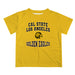 Cal State LA Golden Eagles Vive La Fete Boys Game Day V3 Gold Short Sleeve Tee Shirt