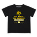 Cal State LA Golden Eagles Vive La Fete Soccer V1 Black Short Sleeve Tee Shirt