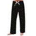 Cal State LA Golden Eagles Vive La Fete Game Day All Over Logo Women Black Lounge Pants