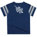 Mines Orediggers Vive La Fete Boys Game Day Blue Short Sleeve Tee with Stripes on Sleeves - Vive La Fête - Online Apparel Store