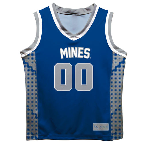 Colorado School of Mines Orediggers Vive La Fete Game Day Blue Boys Fashion Basketball Top