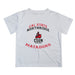 Cal State University Northridge Matadors CSUN Vive La Fete Boys Game Day V1 White Short Sleeve Tee Shirt