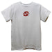 Cal State Stanislaus Warriors CSUSTAN Embroidered White Short Sleeve Boys Tee Shirt