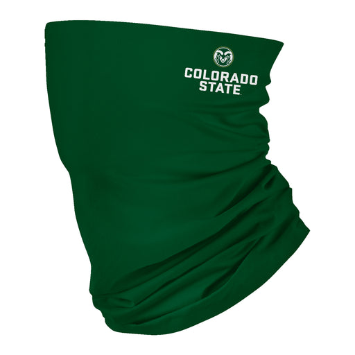 Colorado State Rams CSU Vive La Fete Green Game Day Collegiate Logo Face Cover Soft  Four Way Stretch Neck Gaiter - Vive La Fête - Online Apparel Store