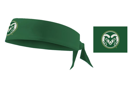 Colorado State Rams CSU Vive La Fete Green Head Tie Bandana - Vive La Fête - Online Apparel Store