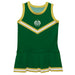 Colorado State Rams CSU Vive La Fete Game Day Green Sleeveless Cheerleader Dress