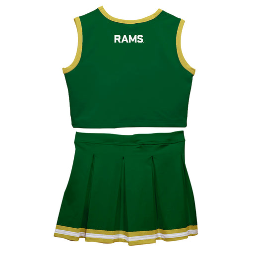 Colorado State Rams CSU Vive La Fete Game Day Green Sleeveless Cheerleader Set - Vive La Fête - Online Apparel Store